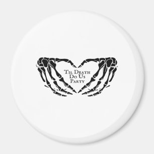 Imã Til Death - Skeleton Heart Mãos