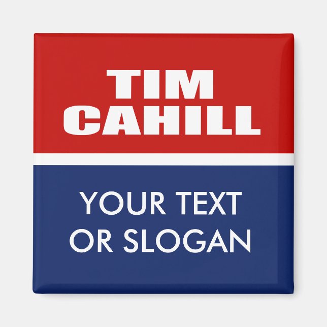 IMÃ TIM CAHILL PARA GOVERNADOR (Frente)