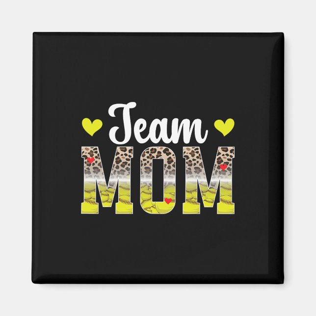 Imã Time da Mamãe Leopard Softll Time da Mamãe Softll  (Frente)
