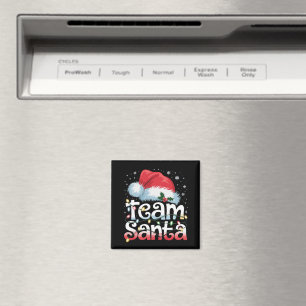 Imã Time da Papai Noel Família Natal Combinando Pijama