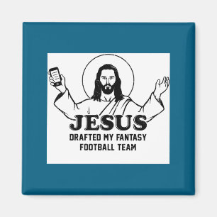 Imã Time de Futebol Fantasia de Jesus Redigido Design