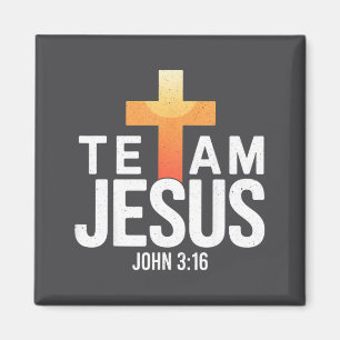Imã Time Jesus João 3_16 - Bíblia Religiosa Cristã C