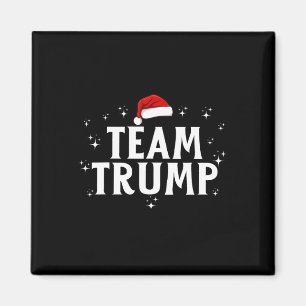 Imã Time Trump Squad Engraçado Xmas Trump de Natal