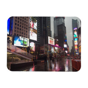 Ímã Times Square Nova Iorque NYC Neon assina foto