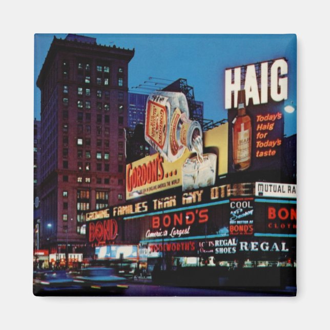 Imã Times Square, vintage da Nova Iorque (Frente)
