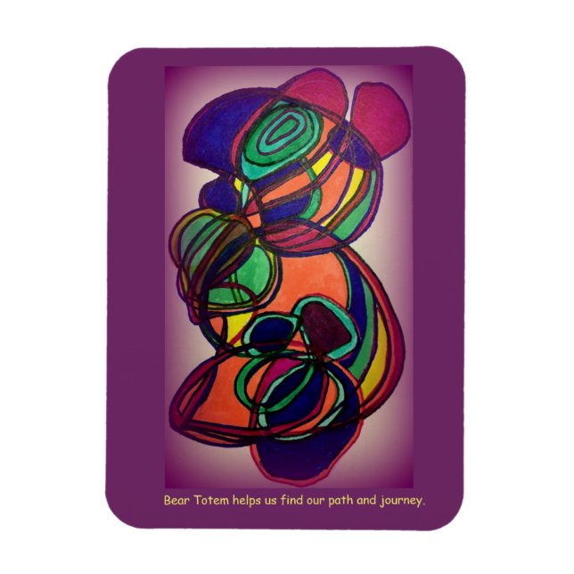 Ímã Tímpano de Totalidade do Urso (Vertical)