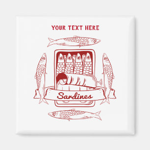 Imã Tin de sardinha