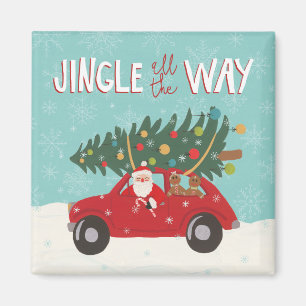 Imã Tinir todo o carro do papai noel da maneira  