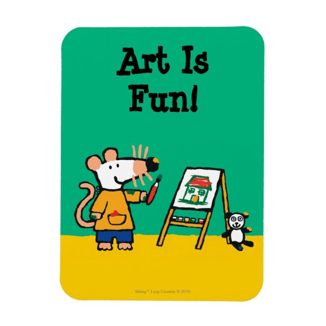 Ímã Tinta com Maisy! (Vertical)