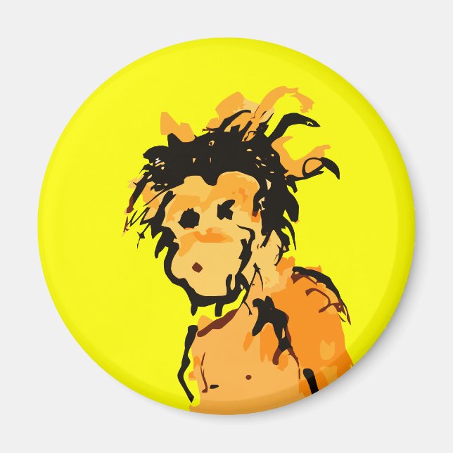 Imã tinta de macaco (Frente)