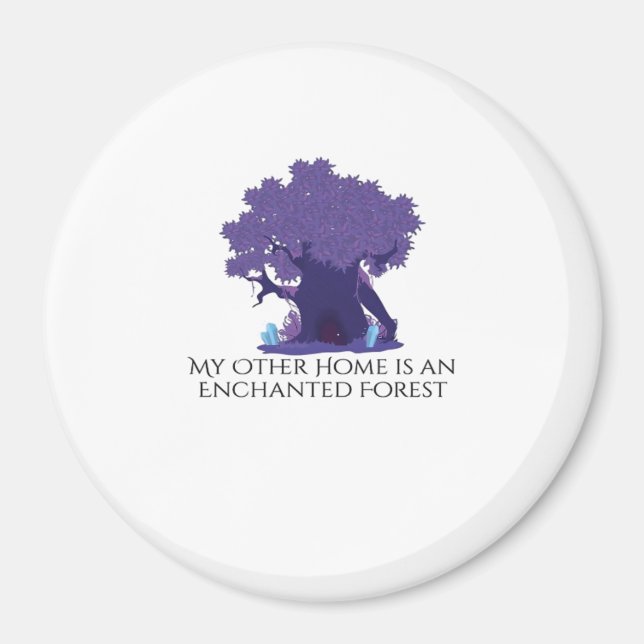 Imã Tinta Whimsigoth – Florestas Místicas, Luas & Magi (Frente)