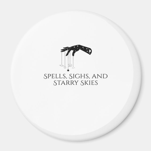 Imã Tinta Whimsigoth – Florestas Místicas, Luas & Magi (Frente)