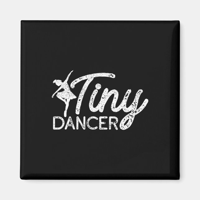 Imã Tiny Dancer Cute Dance Boys Meninas Salsa Balé Dan (Frente)