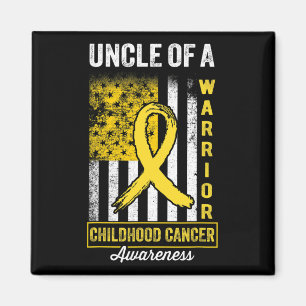 Imã Tio De Um Cancer De Infância De Guerreiro Dourado