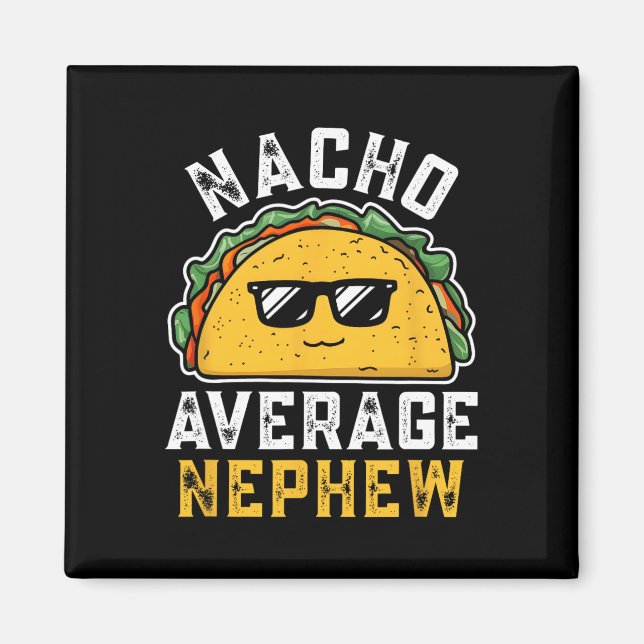 Imã Tio médio Nacho engraçado Cinco De Mayo mexicano F (Frente)