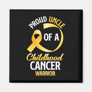 Imã Tio Orgulhoso De Um Guerreiro Cancer Da Infância S