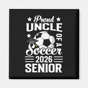 Imã Tio Orgulhoso De Um Veterano De Futebol Formatura