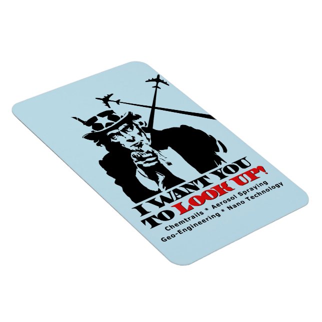 Ímã Tio Sam disse que quero que você procure (Lado Direito)