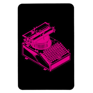 Ímã Tipo magenta máquina da escrita