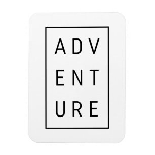 Ímã Tipografia de Aventura