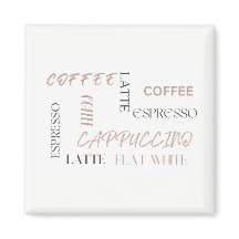 Tipografia de Café Estilo de Café Moderno Amante d