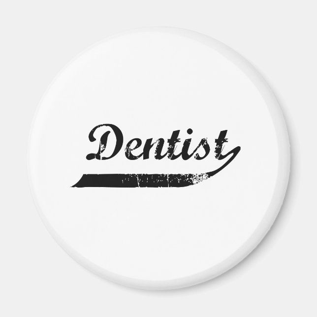 Imã Tipografia Dentista (Frente)