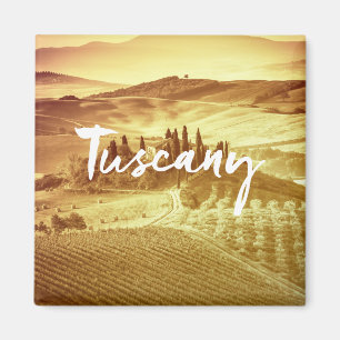 Imã Tipografia ensolarada romântica da escova de