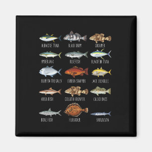 Imã Tipos De Espécies De Peixes De Água Salgada Biolog