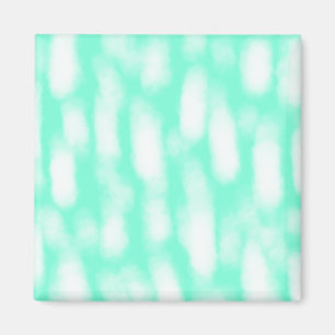 Imã Tiras de cor branca pastel abstrato pat