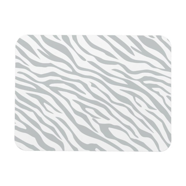 Ímã Tiras de Zebra Mágica Clique para Personalizar a c (Horizontal)