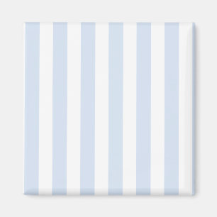 Imã Tiras doces brancas e azuis claras