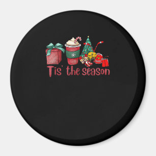 Imã Tis Os Papais noeis De Café De Natal De Hockey Da