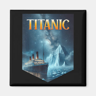 Imã Titanic Cruise Ship Iceberg 1912 Rms Voyage Men Wo