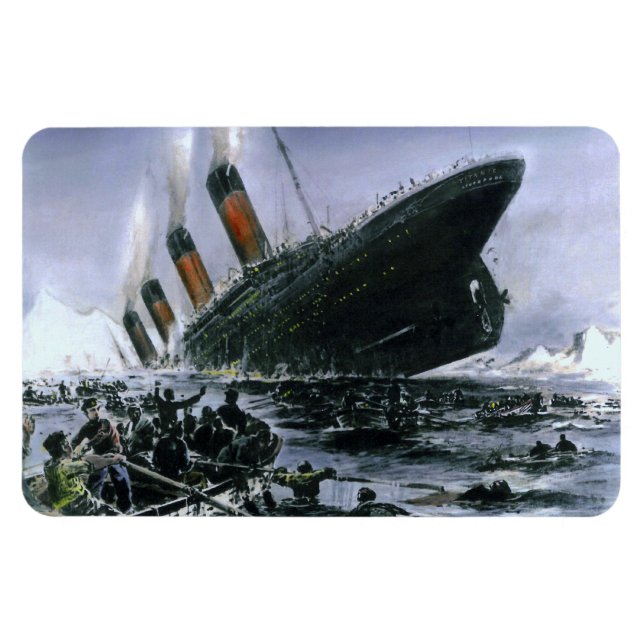 Ímã Titanic do RMS de Sinalização (Horizontal)