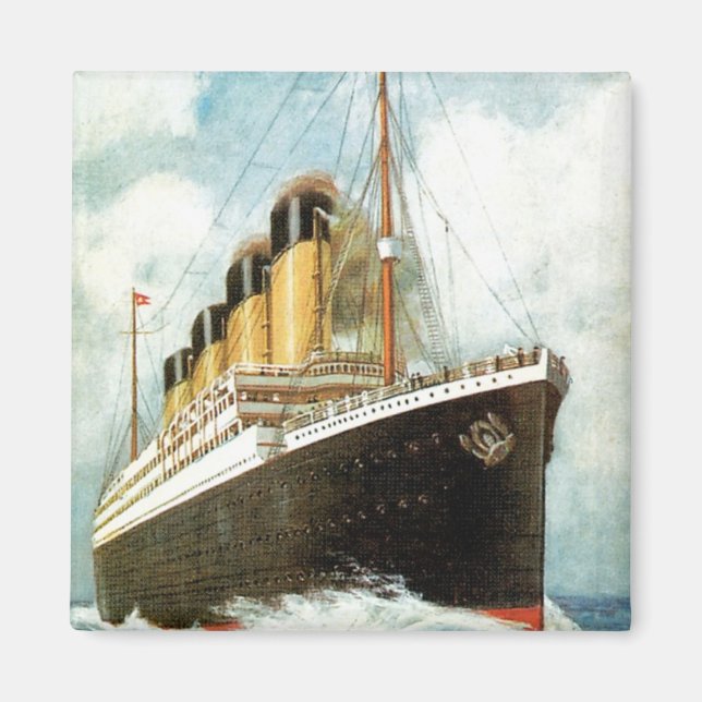 Imã Titanic no mar (Frente)