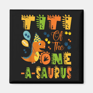 Imã Titi Do primeiro aniversario Um-Surus Dinossaur Pa