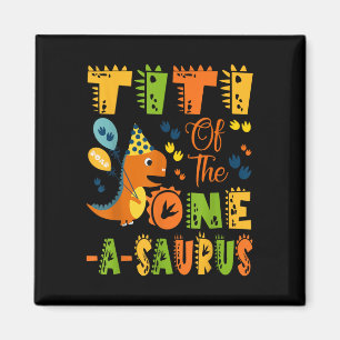 Imã Titi Do primeiro aniversario Um-Surus Dinossaur Pa