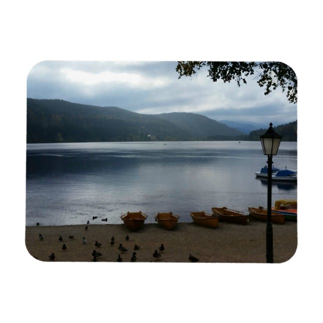 Ímã Titisee Lake Germany - Magnet Flexível (Horizontal)