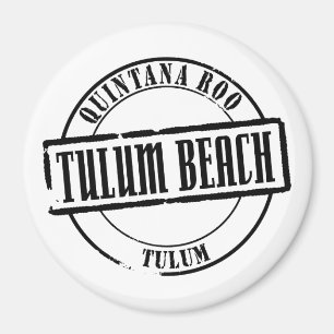 Imã Título da praia de Tulum