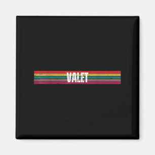 Imã Título de Emprego de Valet Profissão Aniversário T