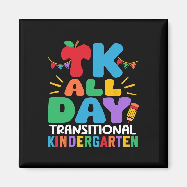 Imã Tk All Day Transitional Kindergarten Teacher Schoo (Frente)