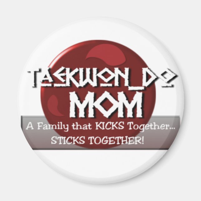 IMÃ TKD TAEKWONDO MOTTO (Frente)
