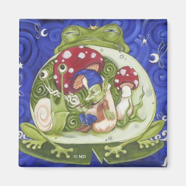 Imã Toad King (Frente)