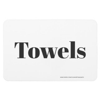 Ímã Toalhas - com endereço do site