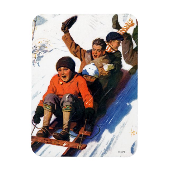 Ímã Tobagganing (Vertical)