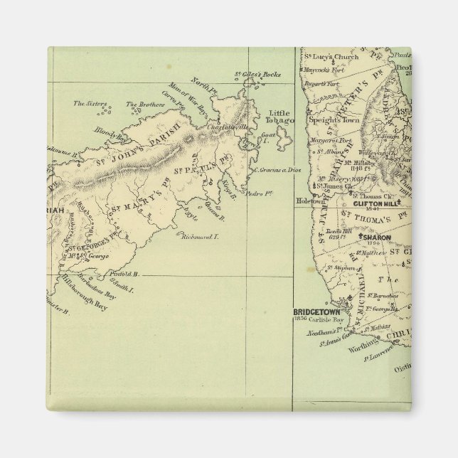 Imã Tobago Barbados (Frente)