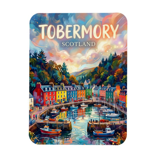 Ímã Tobermory Escócia (Vertical)