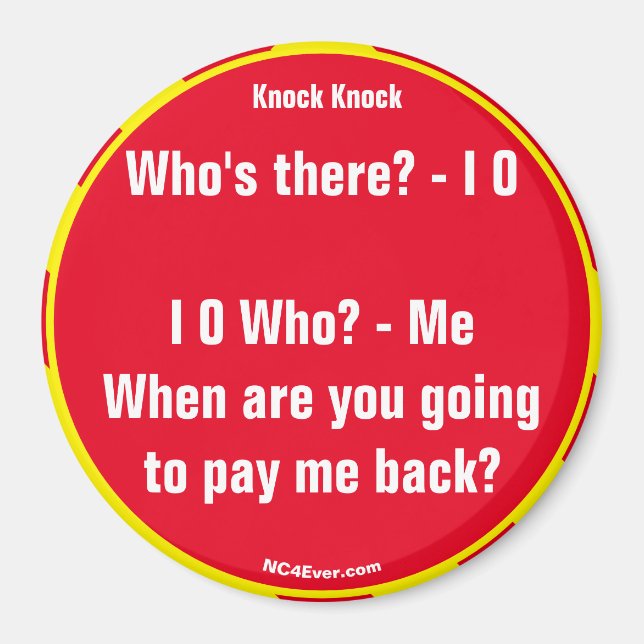 Imã Toc Piada I O Magnet (Frente)