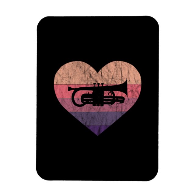 Ímã Toca-Vento Ama Corneta E Flugelhorn (Vertical)