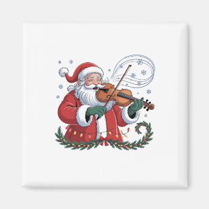 Imã Tocador de Violino Santa Violinista Música de Nata
